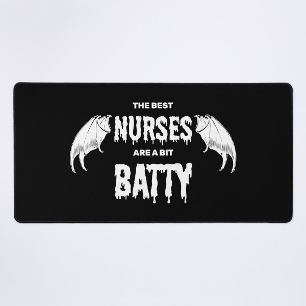 Item preview, The best nurses are a bit batty halloween spooky bat designed and sold by absolutdesign.
