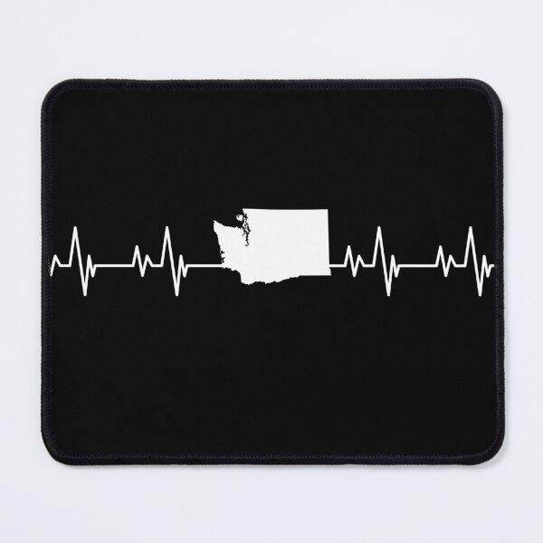 Item preview, Washington Heartbeat Pulse Line designed and sold by TubularTees.