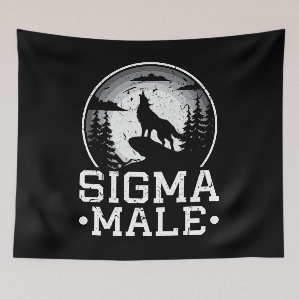 Item preview, Sigma Male Wolf Loner Individualist Introvert Introversion designed and sold by Sinful Charm.