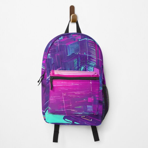 Item preview, Futuristic cityscape Vaporwave Synthwave designed and sold by Scoopivich.