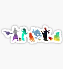 Characters Inspired Silhouette Sticker