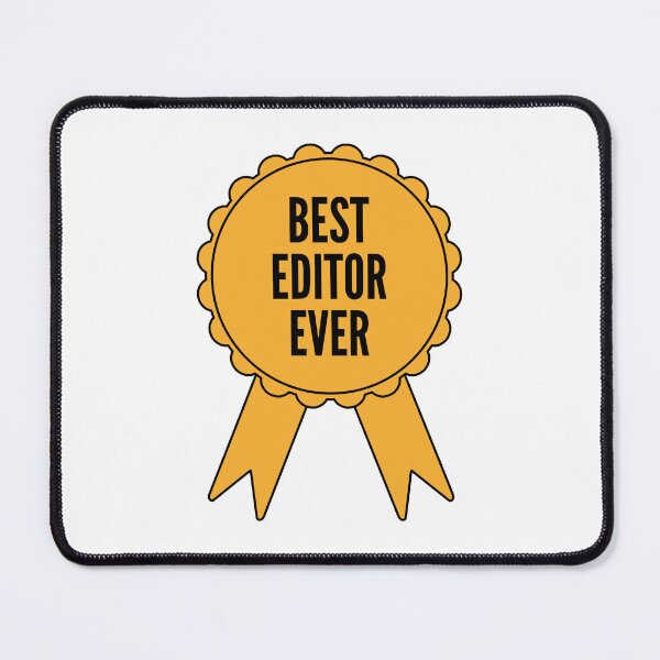 Item preview, Best Editor Ever Gold Medal Achievement designed and sold by SVPOD.