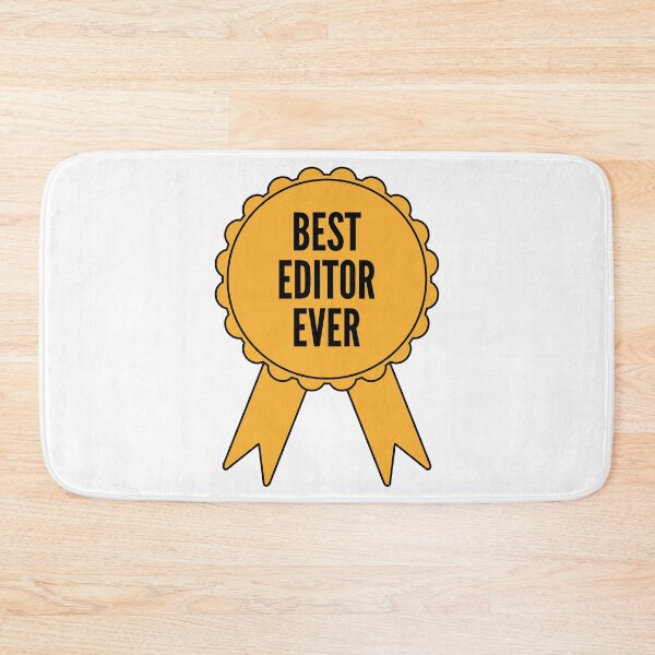 Item preview, Best Editor Ever Gold Medal Achievement designed and sold by SVPOD.