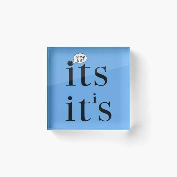 Item preview, Its It's Grammar Police designed and sold by Olivia Ossege.