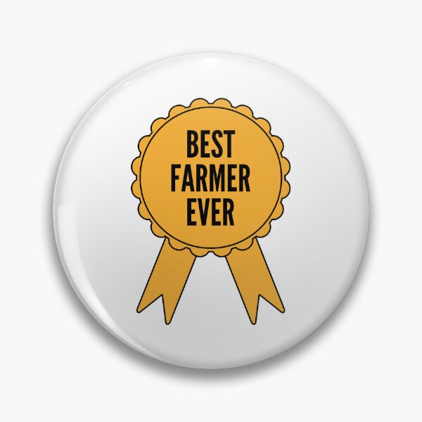 Item preview, Best Farmer Ever Gold Medal Achievement designed and sold by SVPOD.