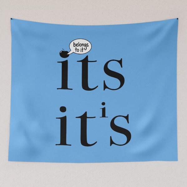 Item preview, Its It's Grammar Police designed and sold by Olivia Ossege.