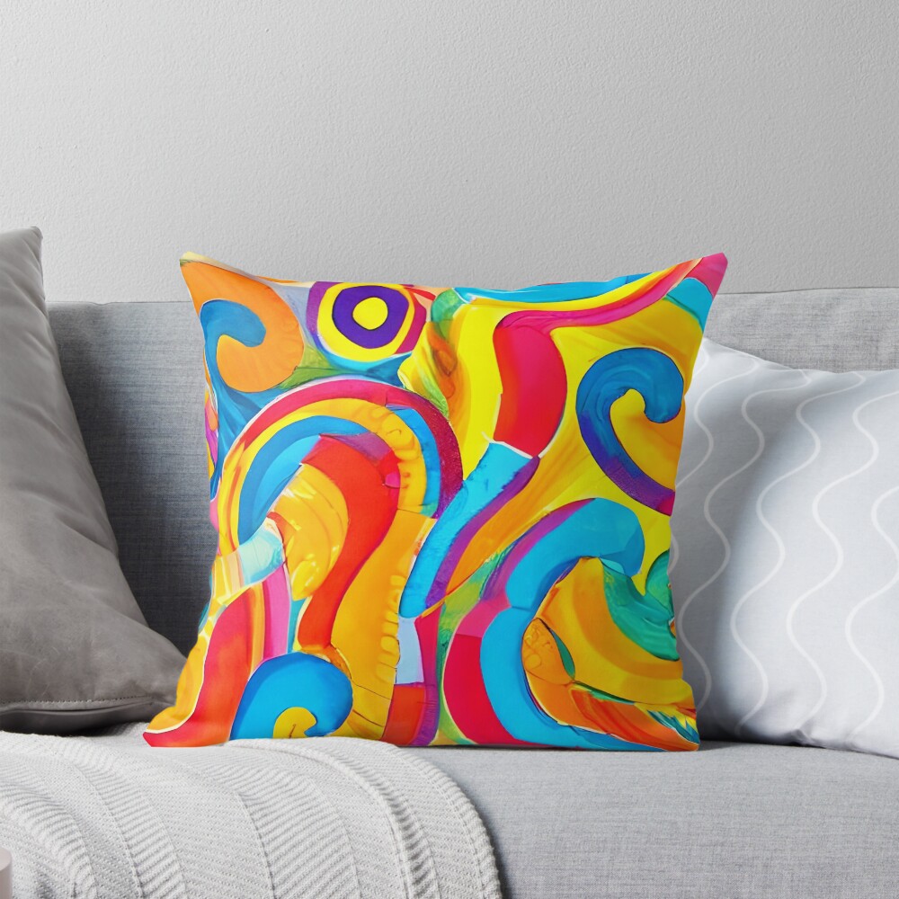 Item preview, Throw Pillow designed and sold by ORANGEinside.