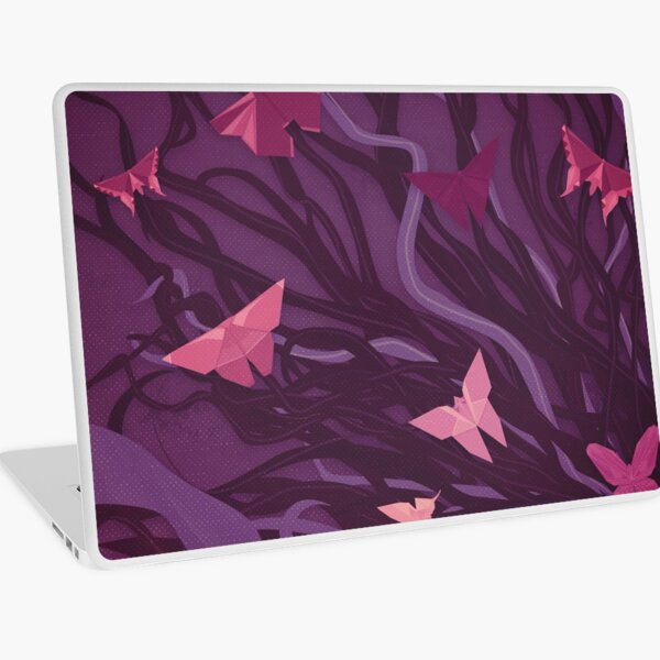 Butterflies in my hair Laptop Skin