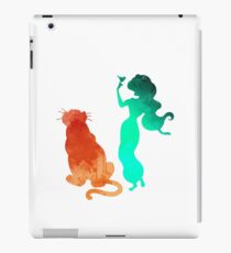Princess and tiger Inspired Silhouette iPad Case/Skin