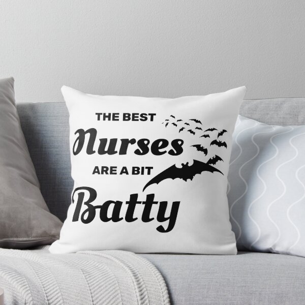 Item preview, The best nurses are a bit batty halloween spooky bat designed and sold by absolutdesign.