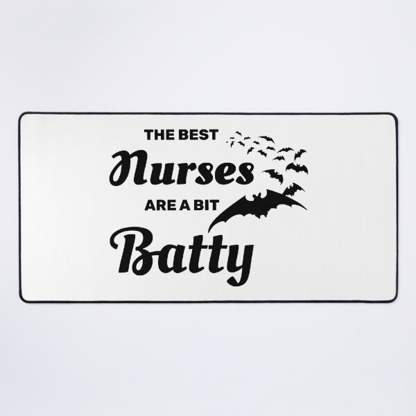 Item preview, The best nurses are a bit batty halloween spooky bat designed and sold by absolutdesign.