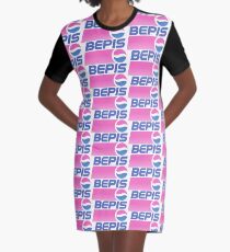 Bepis Aesthetic Graphic T-Shirt Dress