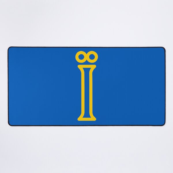 Item preview, Yellow Ukrainian language specific letter Ї designed and sold by Popalt.