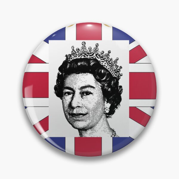 Item preview, Queen Elizabeth RIP memorial British flag mug, cup, sticker, shirt gift souvenir  designed and sold by Paintingladycat.