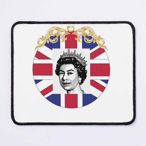 Item preview, Queen Elizabeth RIP memorial British flag mug, cup, sticker, shirt gift souvenir  designed and sold by Paintingladycat.