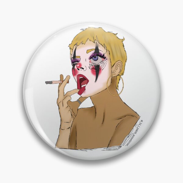 Item preview, Clown Girl Sticker designed and sold by All-is-well03.