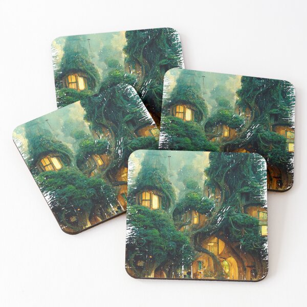 Item preview, Dream forest homes designed and sold by Graphica Store.