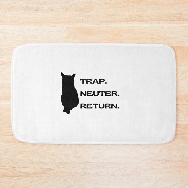 Item preview, Trap Neuter Return with Black Cat designed and sold by catladyjoy.