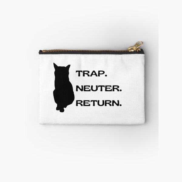Item preview, Trap Neuter Return with Black Cat designed and sold by catladyjoy.