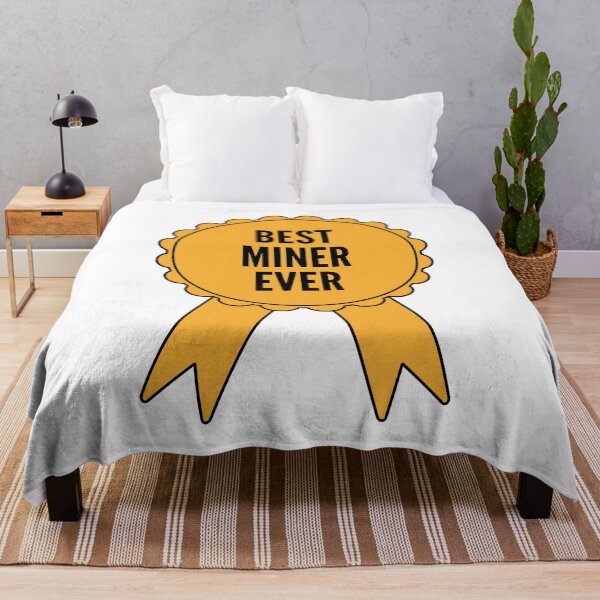 Item preview, Best Miner Ever Gold Medal Achievement designed and sold by SVPOD.