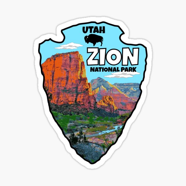 Vista previa del artículo con la obra «Parque Nacional Zion Utah», diseñado y vendido por Bill Gulino.