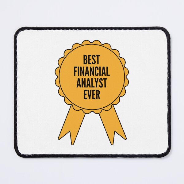 Item preview, Best Financial analyst Ever Gold Medal Achievement designed and sold by SVPOD.