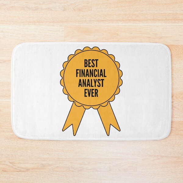 Item preview, Best Financial analyst Ever Gold Medal Achievement designed and sold by SVPOD.