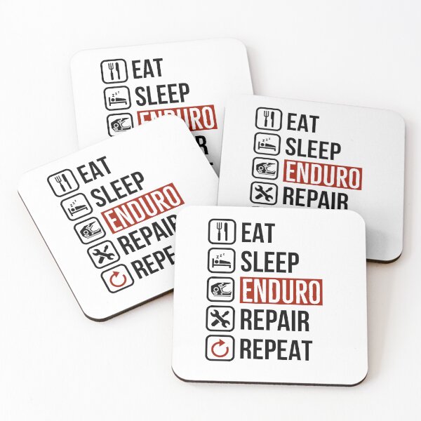 Item preview, Eat Sleep Enduro Repair Repeat designed and sold by FP-POD.
