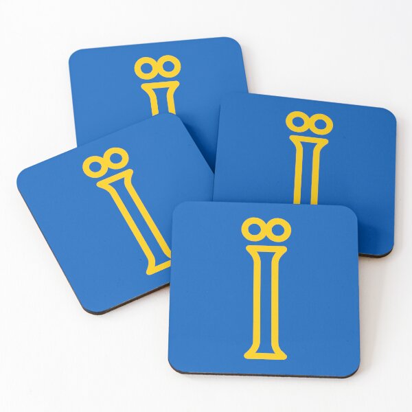 Item preview, Yellow Ukrainian language specific letter Ї  designed and sold by Popalt.