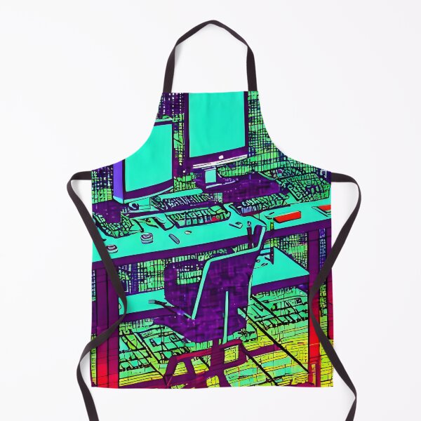 Item preview, Computer hacker, programmer, synthwave vaporwave inspired aesthetic designed and sold by Scoopivich.