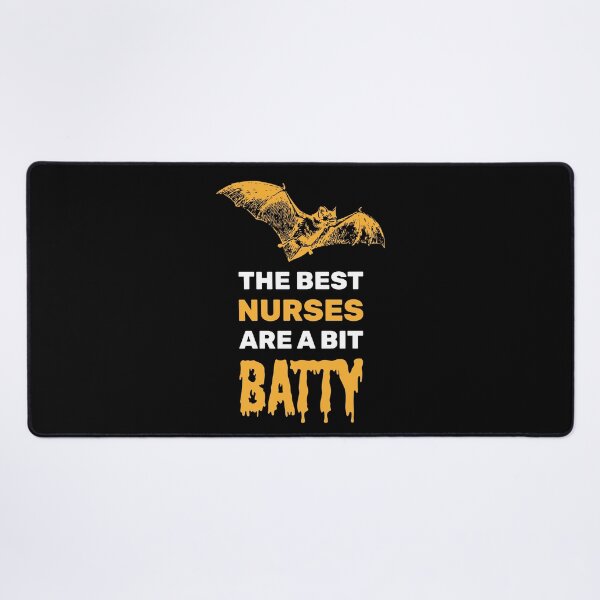 Item preview, The best nurses are a bit batty halloween spooky bat designed and sold by absolutdesign.