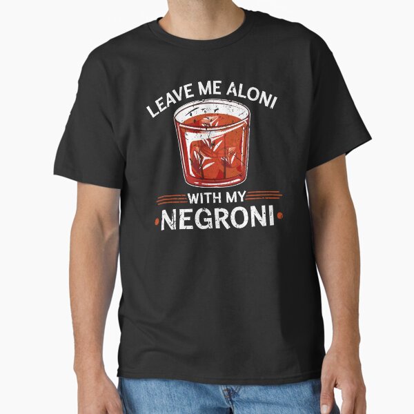 Item preview, Leave Me Aloni With My Negroni Italian Cocktail Drinker designed and sold by Sinful Charm.