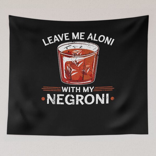 Item preview, Leave Me Aloni With My Negroni Italian Cocktail Drinker designed and sold by Sinful Charm.