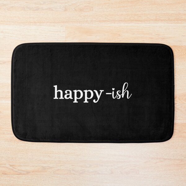 Item preview, happy-ish in white design designed and sold by beccaveedesigns.
