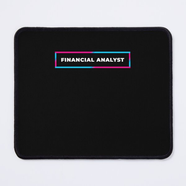 Item preview, Financial analyst retro gradient frame designed and sold by SVPOD.