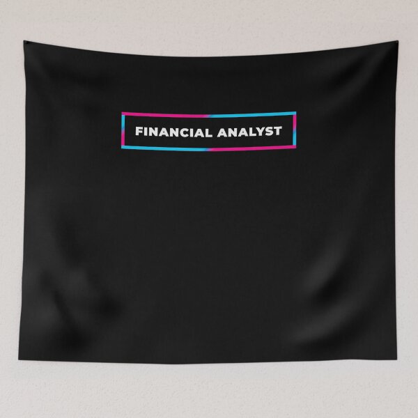Item preview, Financial analyst retro gradient frame designed and sold by SVPOD.