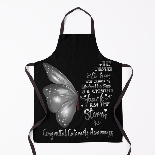 Item preview, She Whispered Back I Am The Storm Congenital Cataracts Awareness Butterfly designed and sold by frechettee.