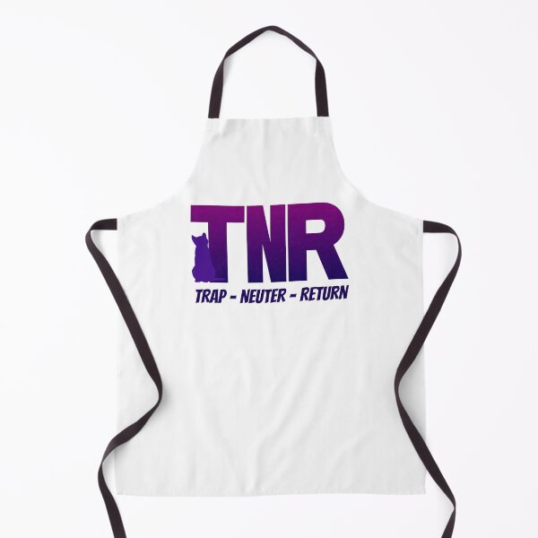 Item preview, Trap Neuter Return with Purple Cat designed and sold by catladyjoy.