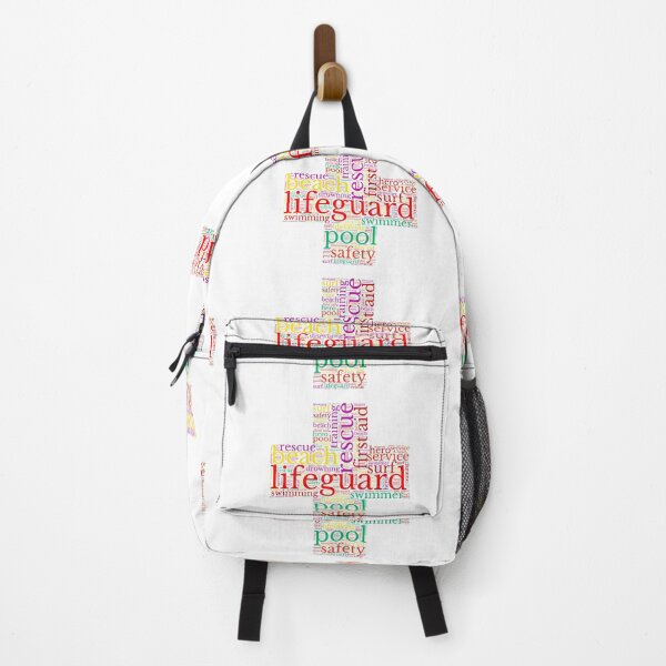Item preview, Lifeguard Red Word Cloud Cross designed and sold by TeesYouWant.