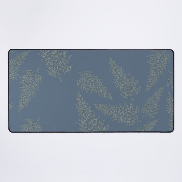 Item preview, Illustrated scattering of cedar needle branches blue designed and sold by AngelDawnDesign.