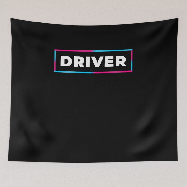 Item preview, Driver retro gradient frame designed and sold by SVPOD.
