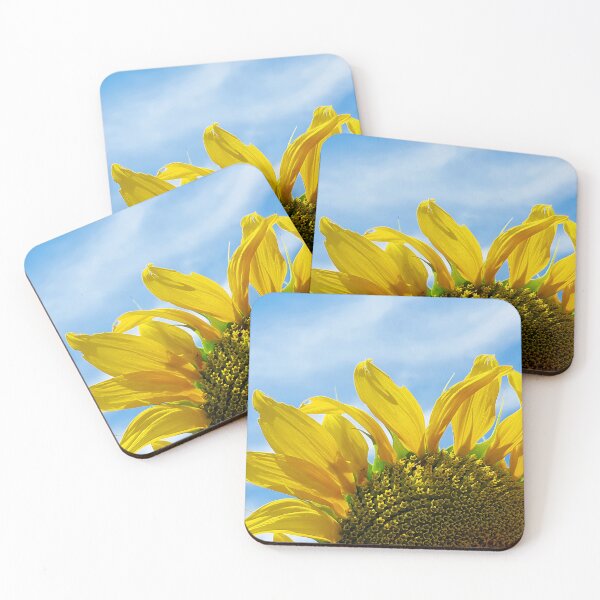 Item preview, Playful Yellow Sunflower Sophisticated Art Photo designed and sold by DEC02.