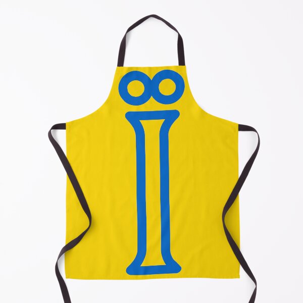 Item preview, Blue Ukrainian language specific letter Ї designed and sold by Popalt.