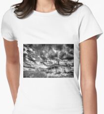The clouds roll in Women's Fitted T-Shirt