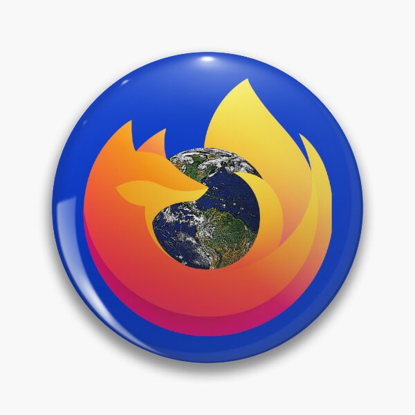 Item preview, Firefox Newer Logo Surrounding Earth designed and sold by 10slash1.