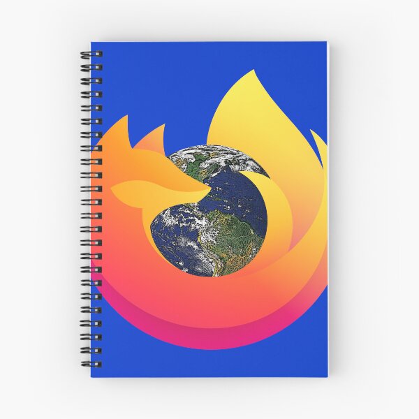 Item preview, Firefox Newer Logo Surrounding Earth designed and sold by 10slash1.