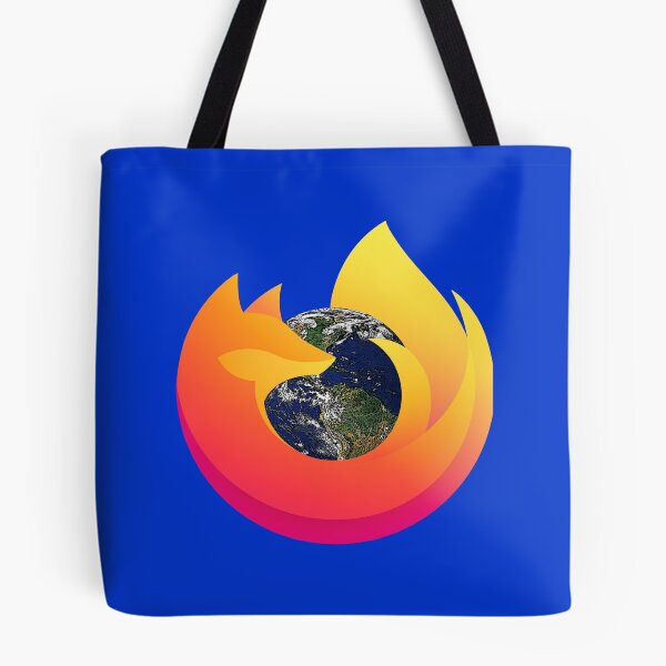 Item preview, Firefox Newer Logo Surrounding Earth designed and sold by 10slash1.