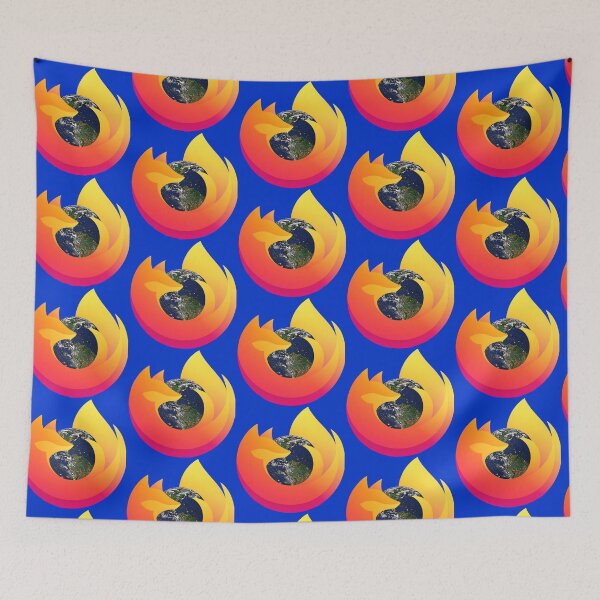 Item preview, Firefox Newer Logo Surrounding Earth designed and sold by 10slash1.