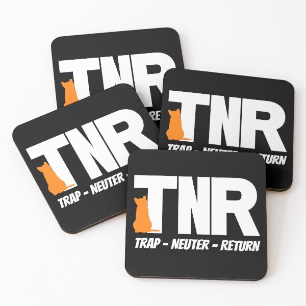 Item preview, Trap Neuter Return White with Orange Cat designed and sold by catladyjoy.