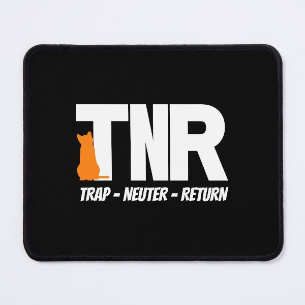 Item preview, Trap Neuter Return White with Orange Cat designed and sold by catladyjoy.